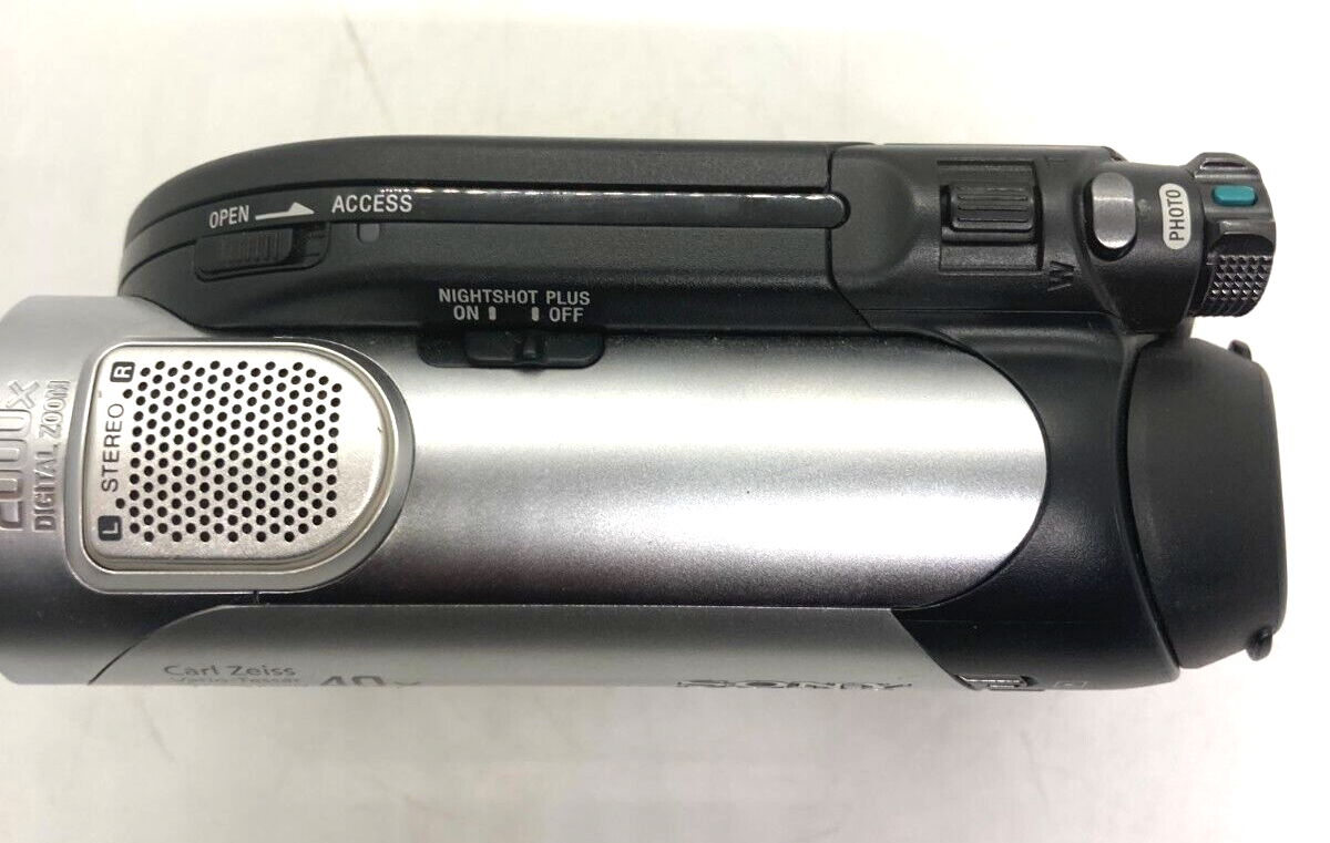 Sony Handycam DCRDVD608E Camcorder Mini Dvd Video Camera Untested eBay