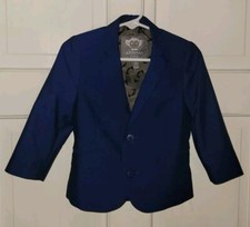 APPAMAN Cobalt Blue Poly Blend Blazer Jacket 2T