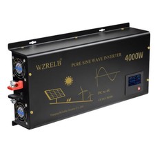 12V Inverter Pure Sine Wave 4000Watt Power Converter 8000W Peak Home Car Truck