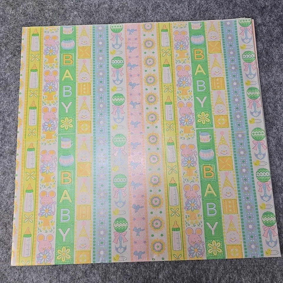 New Papyrus Mixed Baby Lot Gift Bags, Tissue, Wrapping Paper - Image 4 of 4