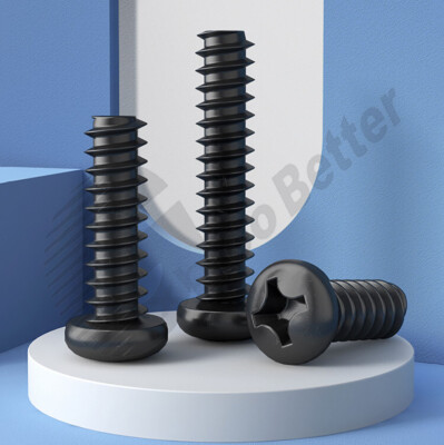 Thread-Forming Screws M1.4 M1.7 M2 M2.3 ~ M4 Self-Tapping Screws with Pan Head