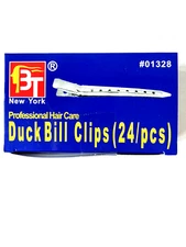 24ct 3.5" Extra Strong Nickel Plated No Rust Professional Duck Bill Clips