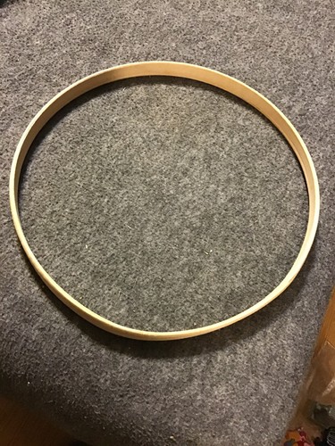WOODEN HOOPS - 10 3/8” - Picture 3 of 4