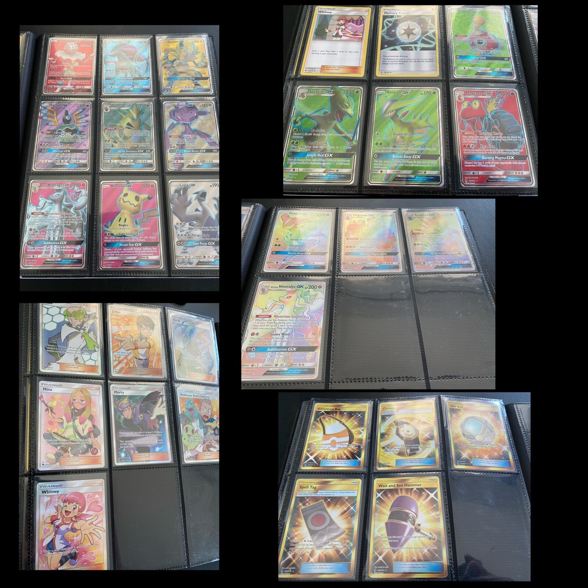 Pokmon LOST THUNDER - Complete Set - GX Full Art Trainer Hyper & Secret  Cards
