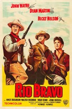 1959 RIO BRAVO VINTAGE WESTERN MOVIE POSTER PRINT 36x24 9MIL PAPER