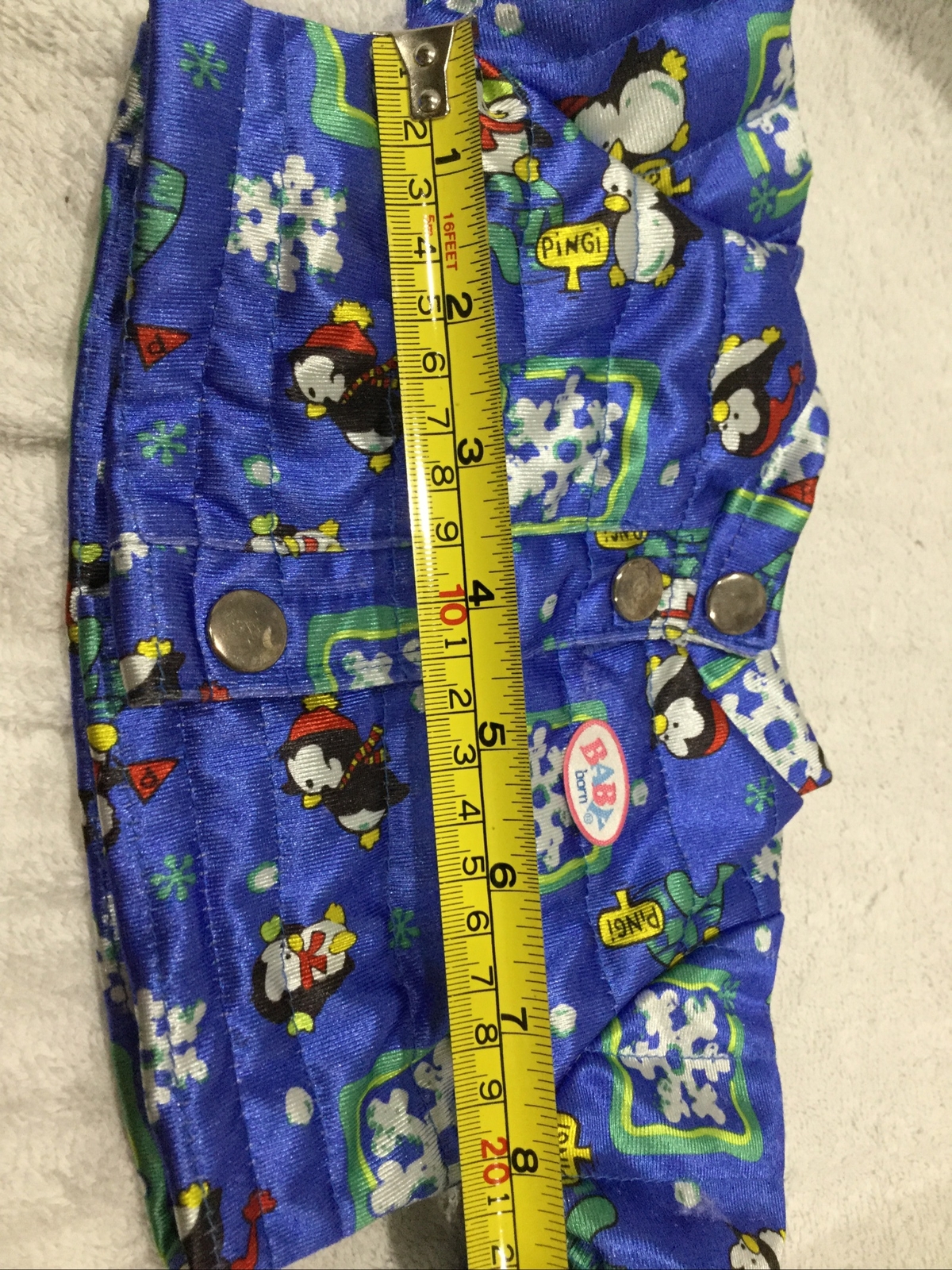 Zapf Baby Born Doll Jacket Ski Winter Penguin For Large Doll
