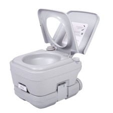 PENNYNANA 2.6 Gallon Portable Camping Toilet Travel Vehicle Boat Toilet Potty