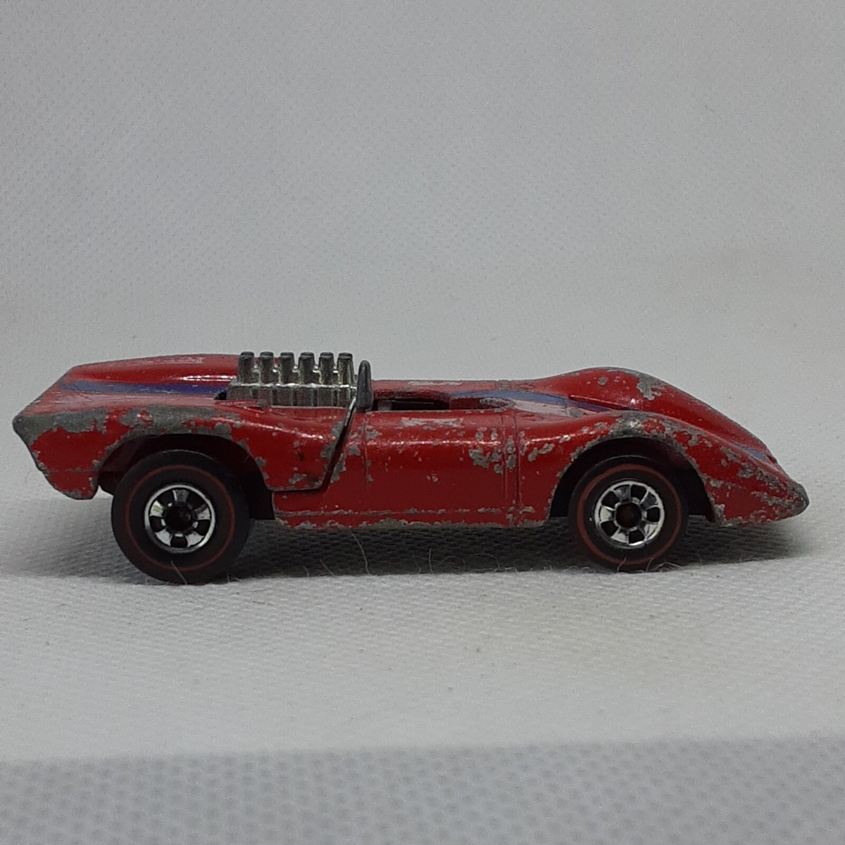 Hot Wheels Redline Ferrari 312P Car 1969 Red Flying Colors Made In