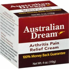 Australian Dream Arthritis Pain Relief Cream, 4 oz  exp. 2027 +