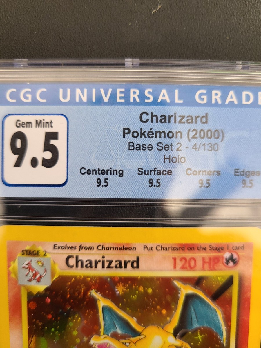 CGC 9.5 BASE SET 2 CHARIZARD | eBay