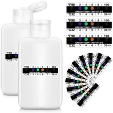 12 Pieces Urine Test Complete Kit Include Empty Bottles with Temperature Test St