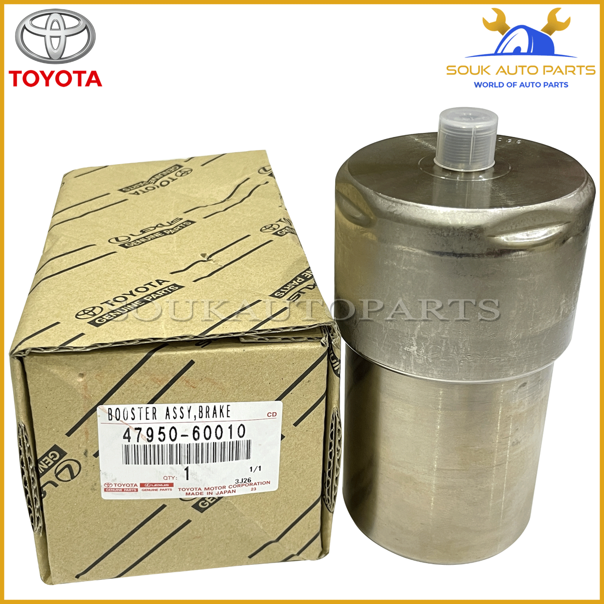 47950-60010 Genuine Toyota ACCUMULATOR ASSY, BRAKE BOOSTER