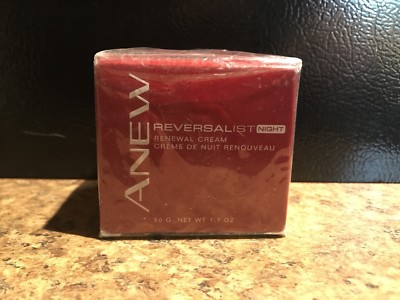Avon Anew Reversalist Night Renewal Cream 1.7oz Face Skin Care Wash 