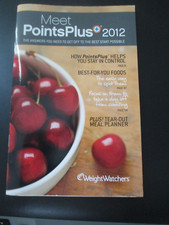 WW WEIGHT WATCHERS MEET POINTS PLUS 2012 BOOKLET - HELPS YOU STAY IN CONTROL