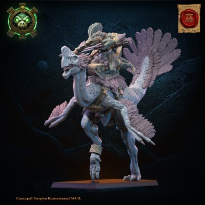 Cuetzpal Hero Bow by Lost Kingdom Miniatures | DnD | D&D | Print on Demand
