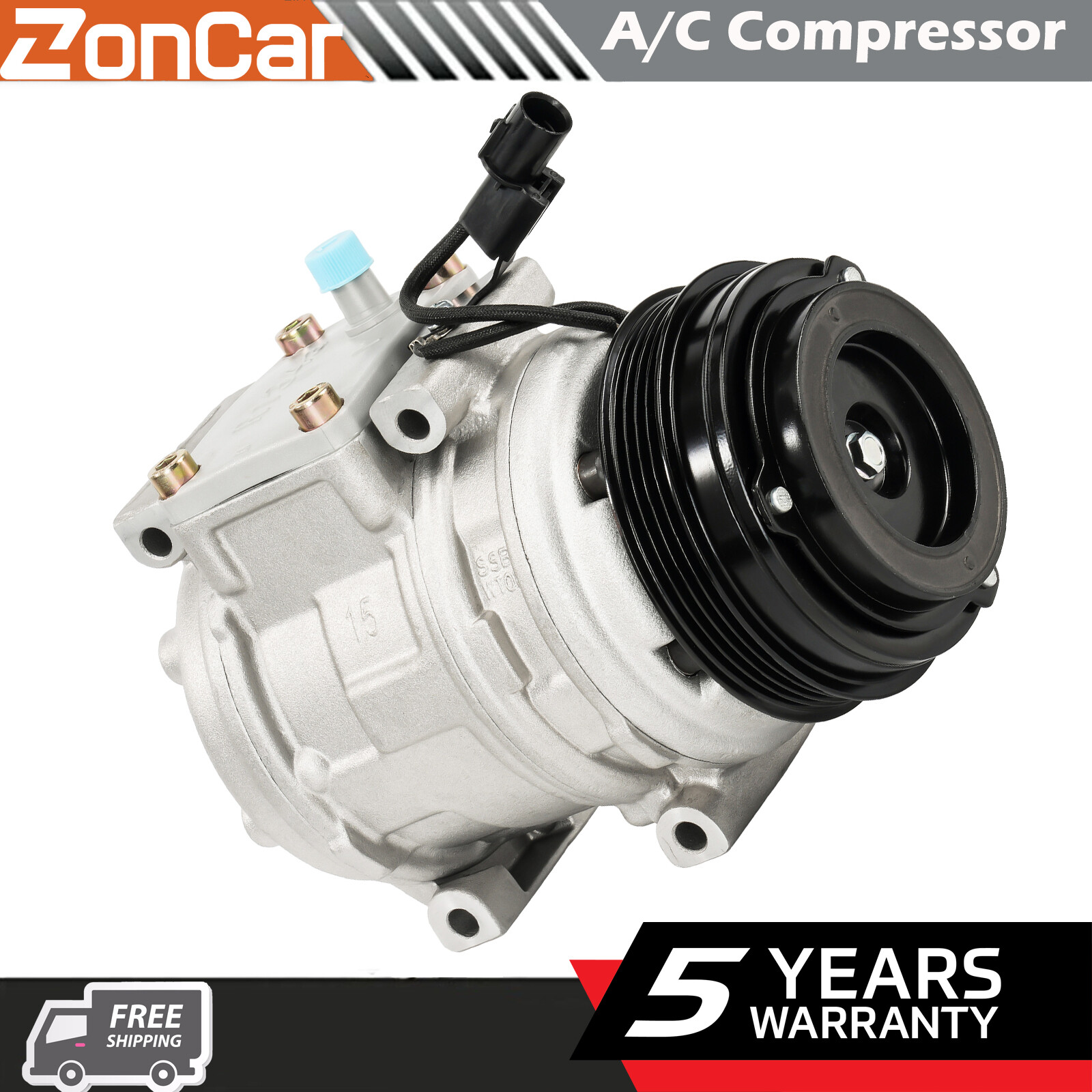 AC A/C Compressor W/ Clutch For Toyota Tacoma 1995-2004 T100 1994-1998 ...