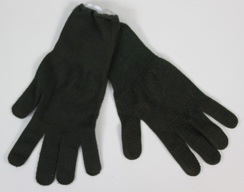 Genuine Surplus British Army Knitted Contact Gloves Stretch Sticky Palm Grip - Picture 2 of 4