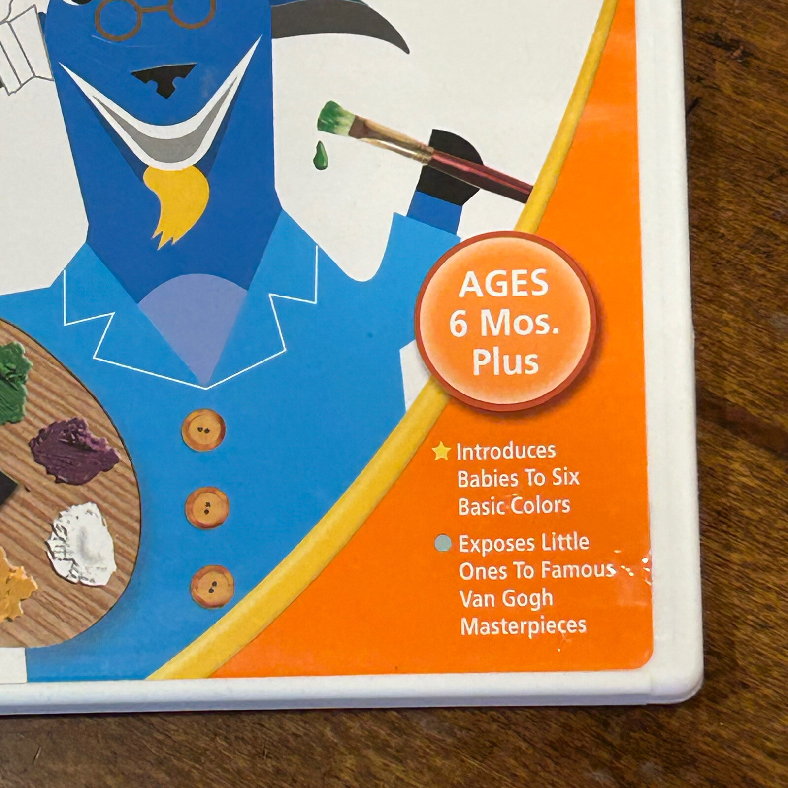 Baby Einstein Baby Van Gogh World Of Colors 2007 DVD 6 Months Plus