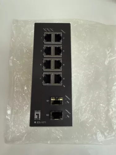 Level One IES-1071 Ver 1.0 Industrial L2 Managed Fast Ethernet Switch