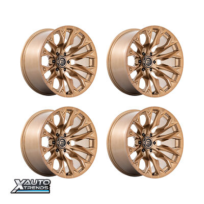 Fuel Off-Road D805 Flame Platinum Bronze 20X9 8X165.1 20mm (Set of 4)