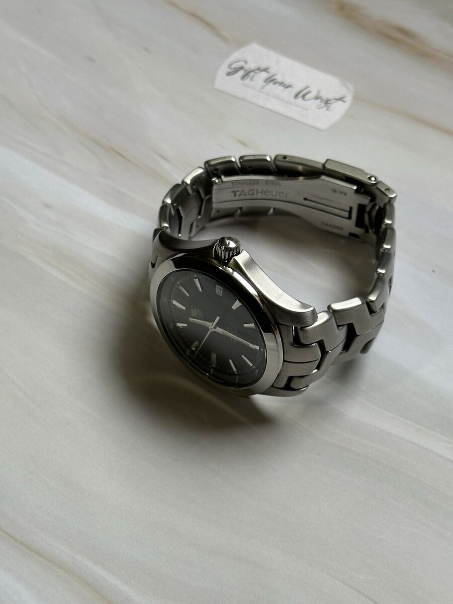 Tag Heuer Link WJF2112 Calibre 7 Stainless Steel Men's 40mm Tag Heuer Link WJF2112 Calibre 7 Stainless Steel Men's 40mm