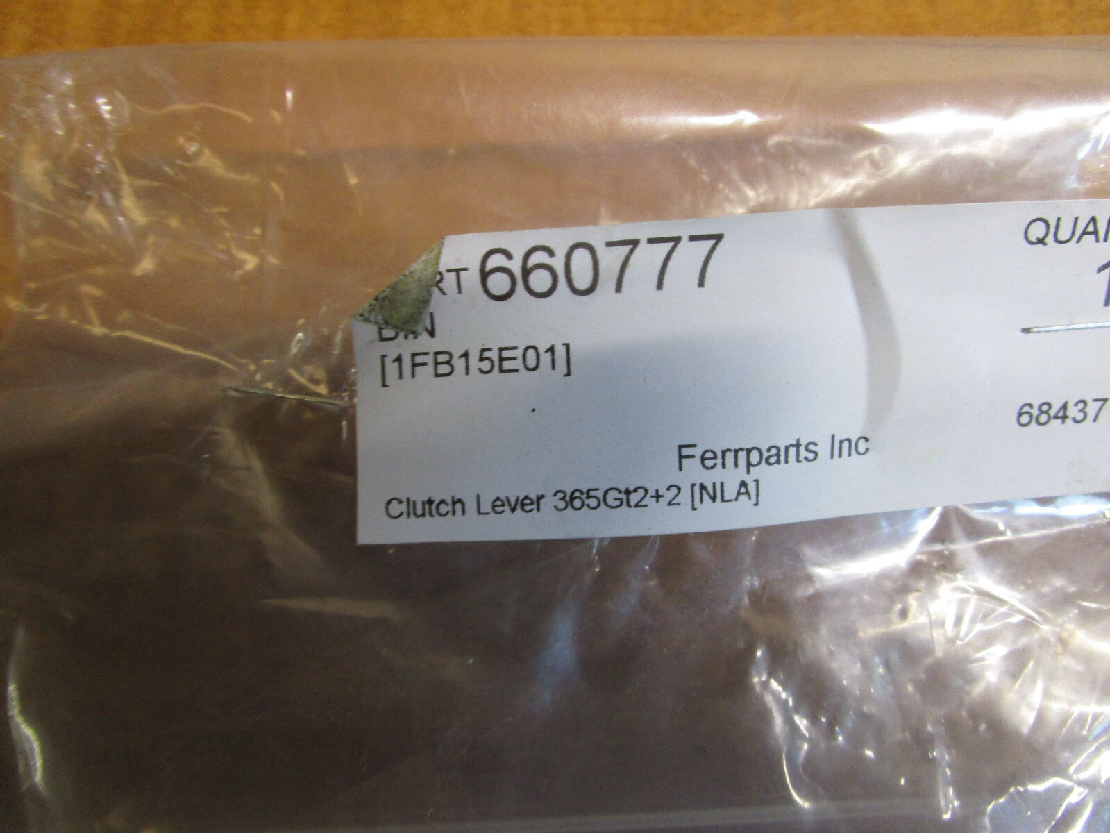 Ferrari 365 GT  2+2 Clutch Lever (NEW) P/N 660777
