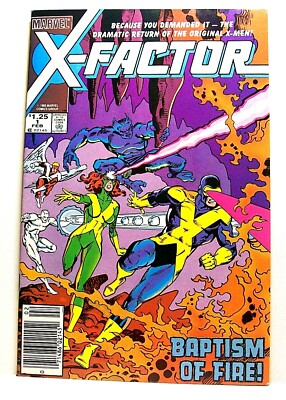 ''X-FACTOR'' Issue # 1 (February, 1986, Marvel Comics) f. JACKSON GUICE art
