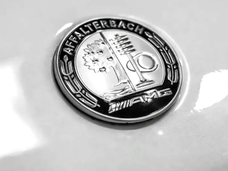 Affalterbach AMG Logo Front Hood Emblem Bonnet Badge For C-Class