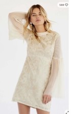 Free People Cleo Dress in Ivory. Size 2. NWT. Retail- $300