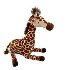 Kohls Cares Giraffe Plush Stuffed Animal 14" Brown/White Polyester Nancy Zoo Toy