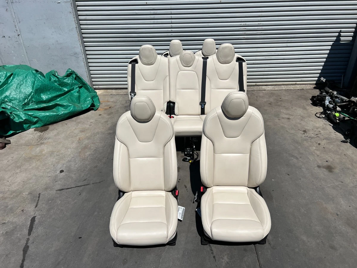 2020 Tesla Model X Complete Interior 7 Seats Set 1st 2nd 3rd Rows