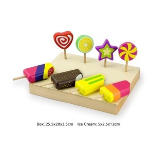 wooden pretend play food