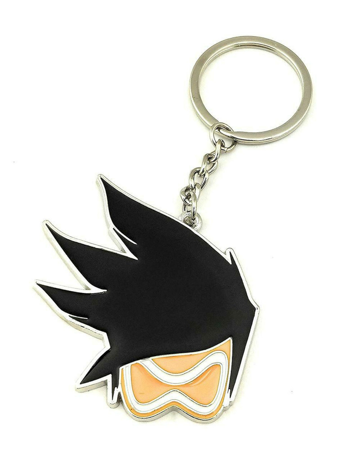 Overawatch Keychain NEW Overwatch TRACER Enamel Metal KeyChain Figure Surreal Entertainment ...