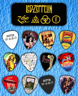 LED ZEPPELIN  Guitar Pick Tin + Set of 12 Guitar Picks