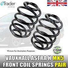 Vauxhall Astra H MK5 Front Coil Springs 1.4 1.6 Pair X2 Road Spring 2004-2011