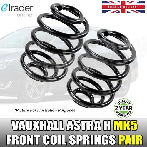 Vauxhall Astra H MK5 Front Coil Springs 1.4 1.6 Pair X2 Road Spring