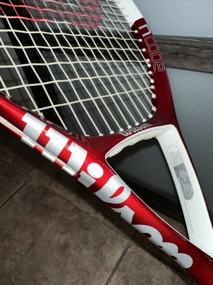 WILSON NCODE nFusion Oversized 110 Tennis Racket 4 5/8 | eBay