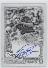 2017 Topps Gypsy Queen Auto Black & White 62/99 Tyler Glasnow #GQA-TGL Auto 3hd
