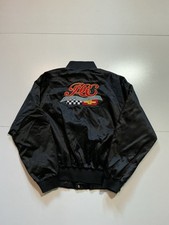 Vintage Auburn Sportswear PCC Pacific Coast Corvettes Chevy Satin Jacket Sz. XL