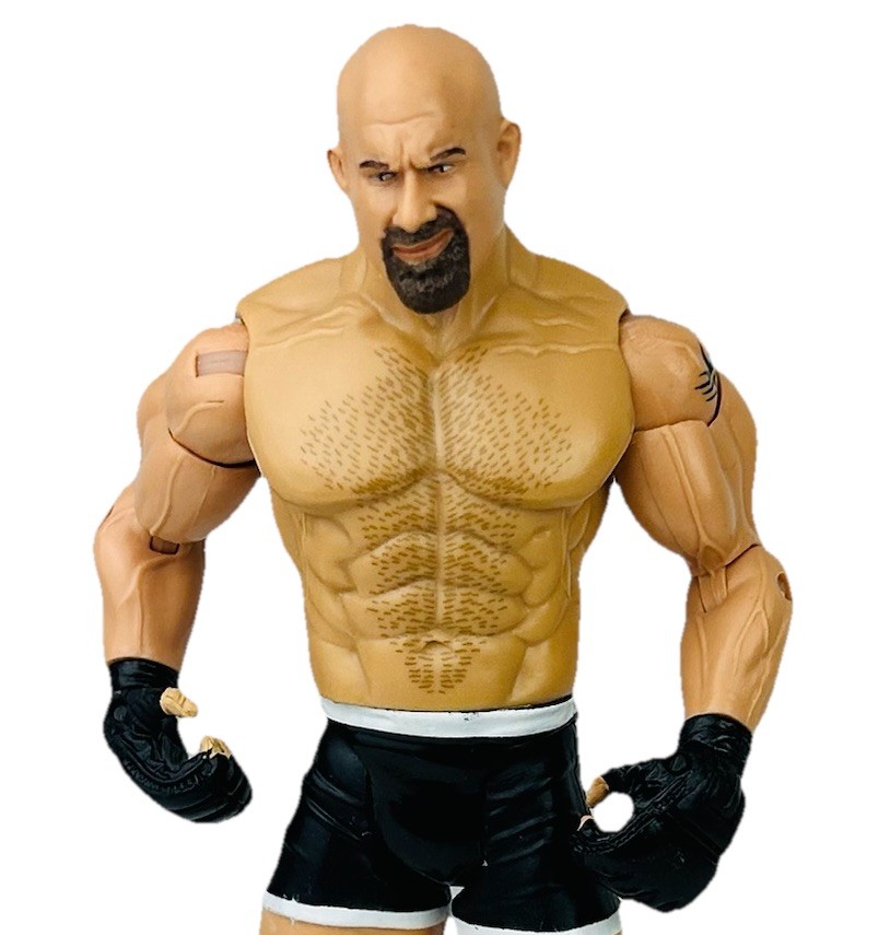 2003 Jakks Pacific WWE Classic Superstars 27  Goldberg 7” Action Figure