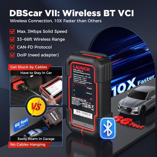 Appareil de diagnostic LAUNCH X431 CRP919X BT OBD2 TOUS système ECU codage CRP129X CRP123X - Photo 5/59