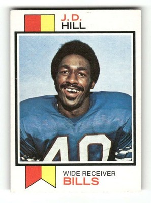 1973 Topps #69 J.D. Hill EX/NM Bills BXCP22