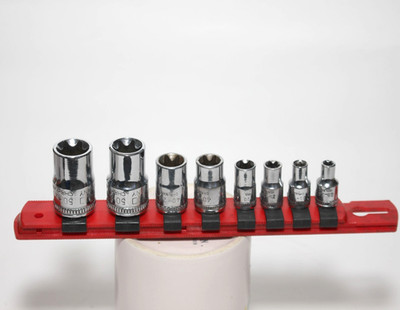 HEYCO 8 pc. External TORX Socket Set E6, E7, E8, E10, E12, E14, E16, E18 Germany