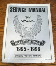 1995 1996 Harley-Davidson Service Manual FLT Tour Road King Electra Glide VG