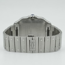 Cartier Santos de Cartier Large Green Dial Steel Watch WSSA0062 BP 2024 5