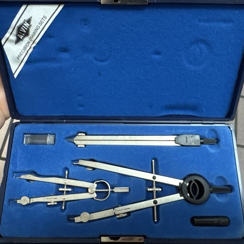 Alvin 795B Precision Drawing Set Instruments Tools Germany in Original Case