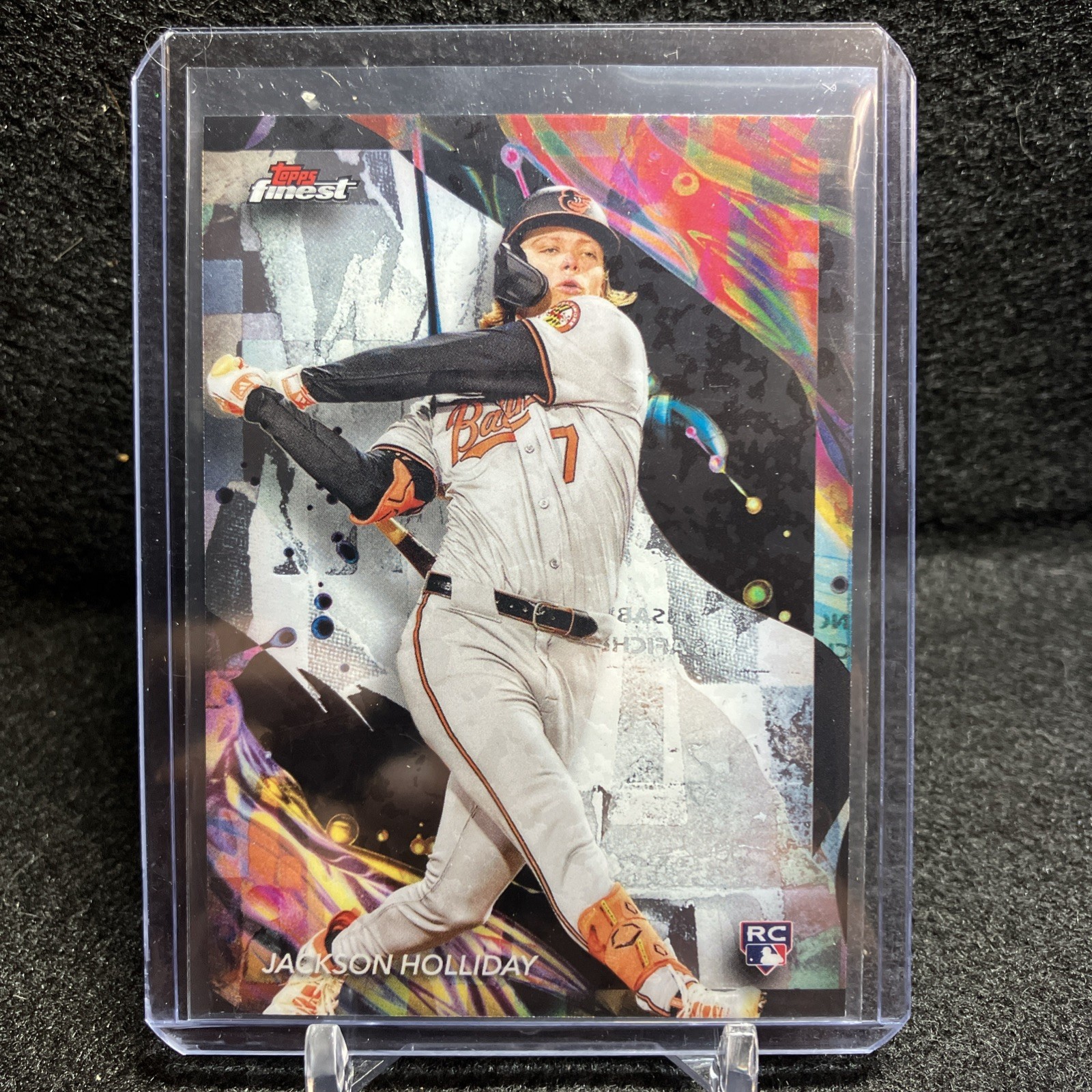 2024 Topps Finest - Uncommon Jackson Holliday #162 (RC) Baltimore Orioles