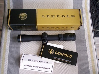 LEUPOLD VX-R Hunting Scope 2-7X33MM Duplex FIREDOT No. 4 Reticle 2014  110685