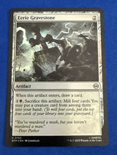 Wizards of the Coast Eerie Gravestone 0163 Common Colorless Foil EN