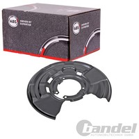 A.B.S. Spritzblech Bremsscheibe Hinterachse Links Passend FüR BMW 1 2 3 4 |